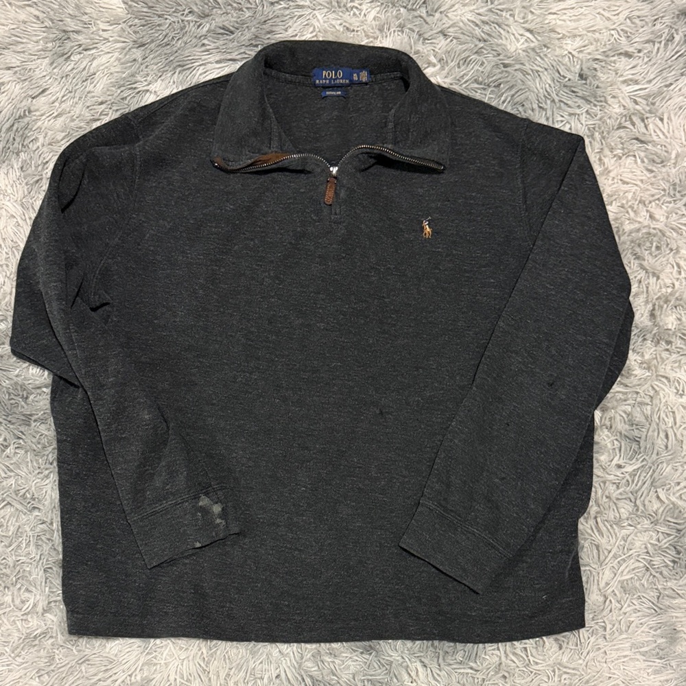 Polo Ralph Lauren Quarter Zip Sweater XL used